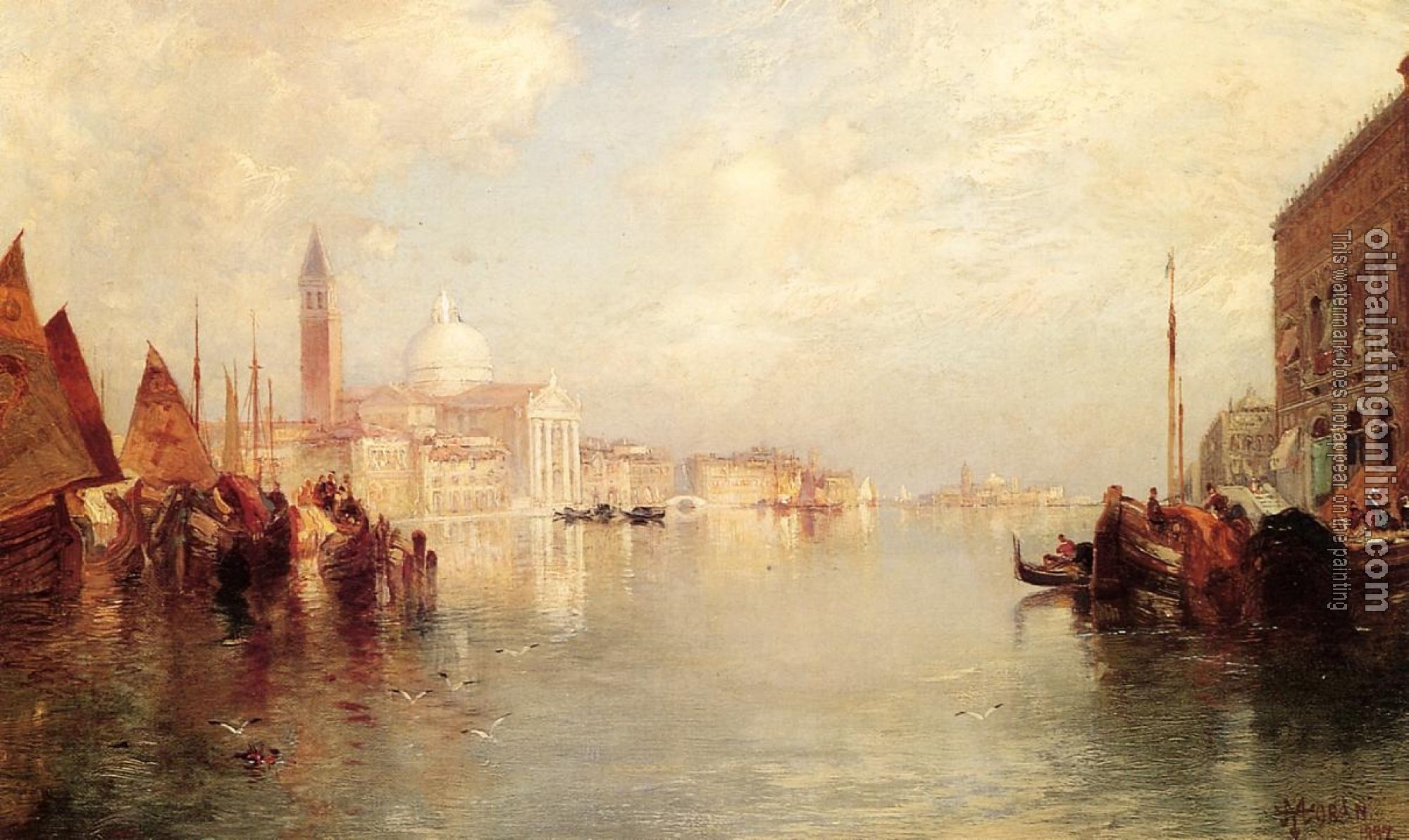 Moran, Thomas - The Grand Canal